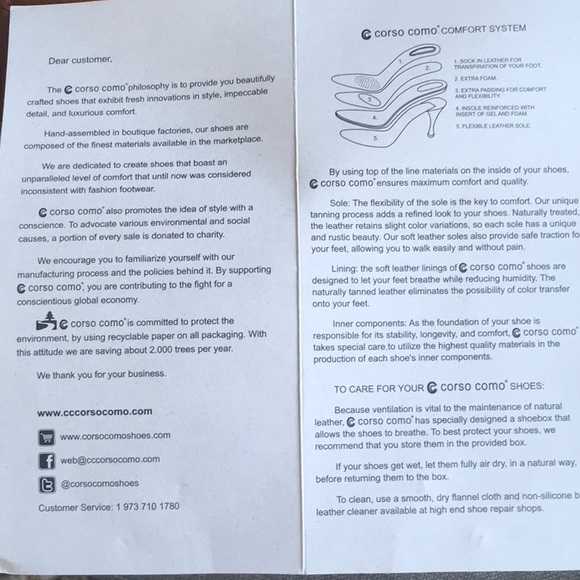 💥Corso Como STELLA Cognac Sports Calf 71/2 M NEW - Picture 13 of 15